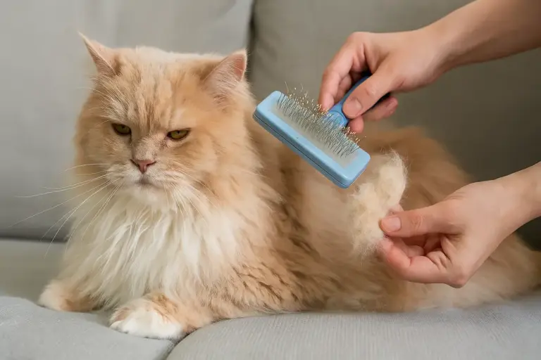 Come spesso bisogna spazzolare il gatto a pelo lungo? I segnali che indicano quando intervenire