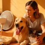 Animali domestici e caldo estivo: come prevenire colpi di calore per proteggerli