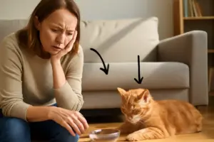Come riconoscere segni di disidratazione nel gatto? La lista dei comportamenti sospetti