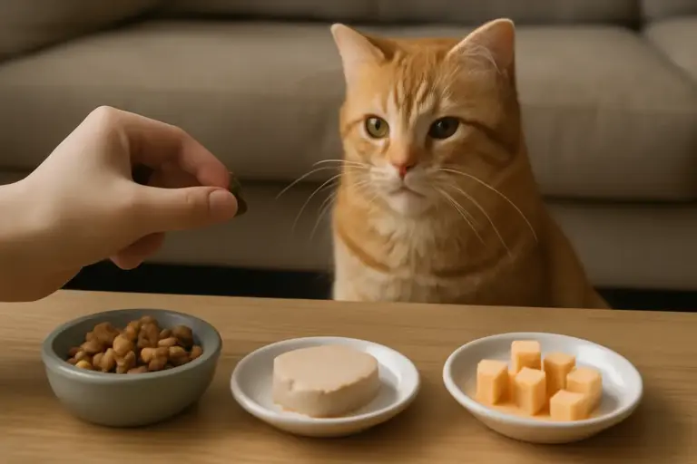 Metodi di rinforzo per l’addestramento del gatto: come scegliere la ricompensa giusta