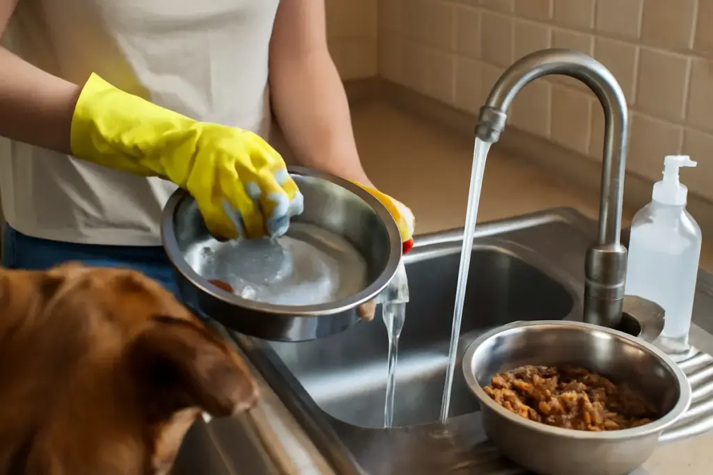 Come lavare la ciotola del cane nel modo corretto: l’errore che favorisce la proliferazione di batteri
