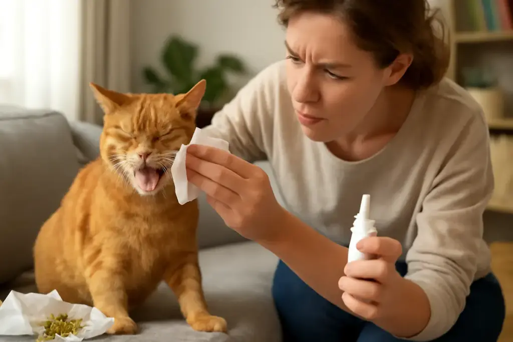 Allergie stagionali nei gatti: quali sintomi osservare e come intervenire subito