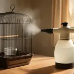 Gabbiette e voliere: igienizzazione efficace senza l’uso di detergenti chimici