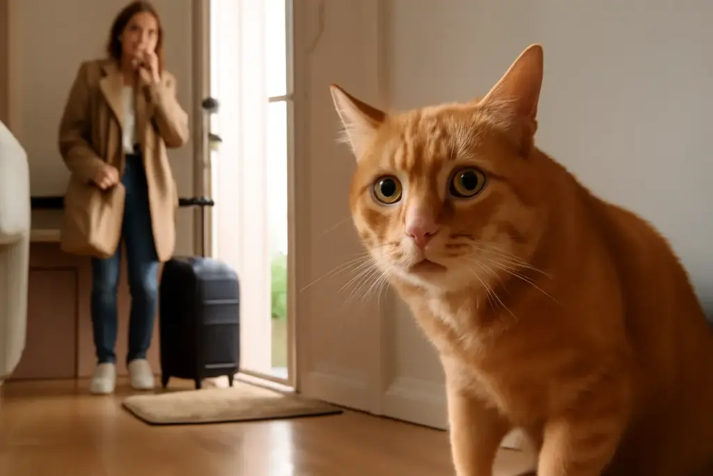 Come riconoscere segni di ansia da separazione nel gatto? Gli indizi che anticipano comportamenti indesiderati