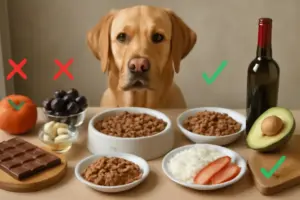 Alimenti tossici per cani più comuni: elenco e alternative sicure per ogni pasto