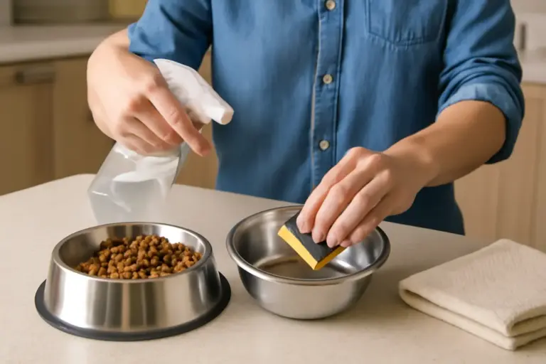 Scodelline per cibo e acqua: come sanificarle ogni giorno senza detersivi aggressivi