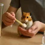 Routine quotidiana di pulizia per il criceto: piccoli gesti che prevengono malattie
